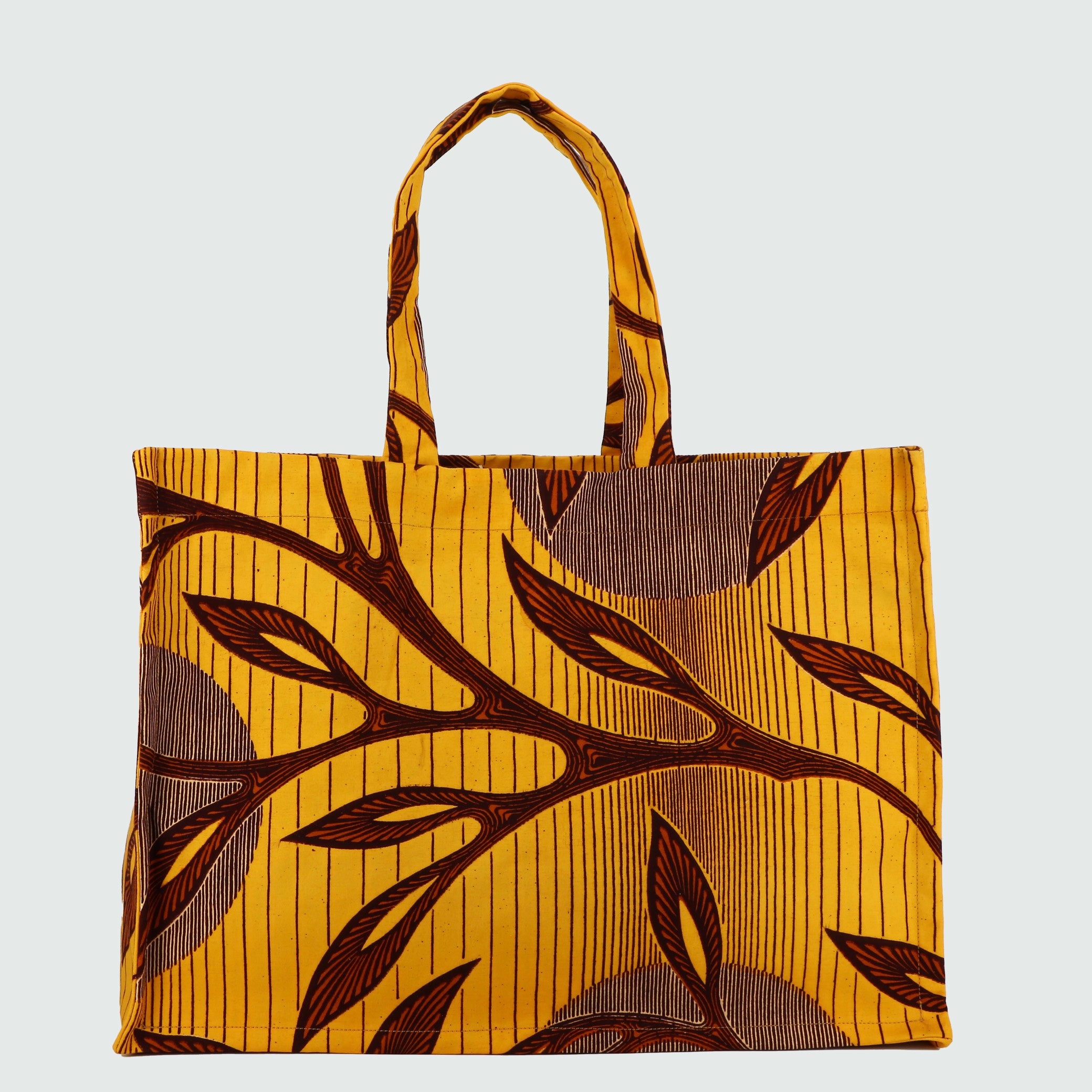 Cabas Feuilles d'Or Panafrica