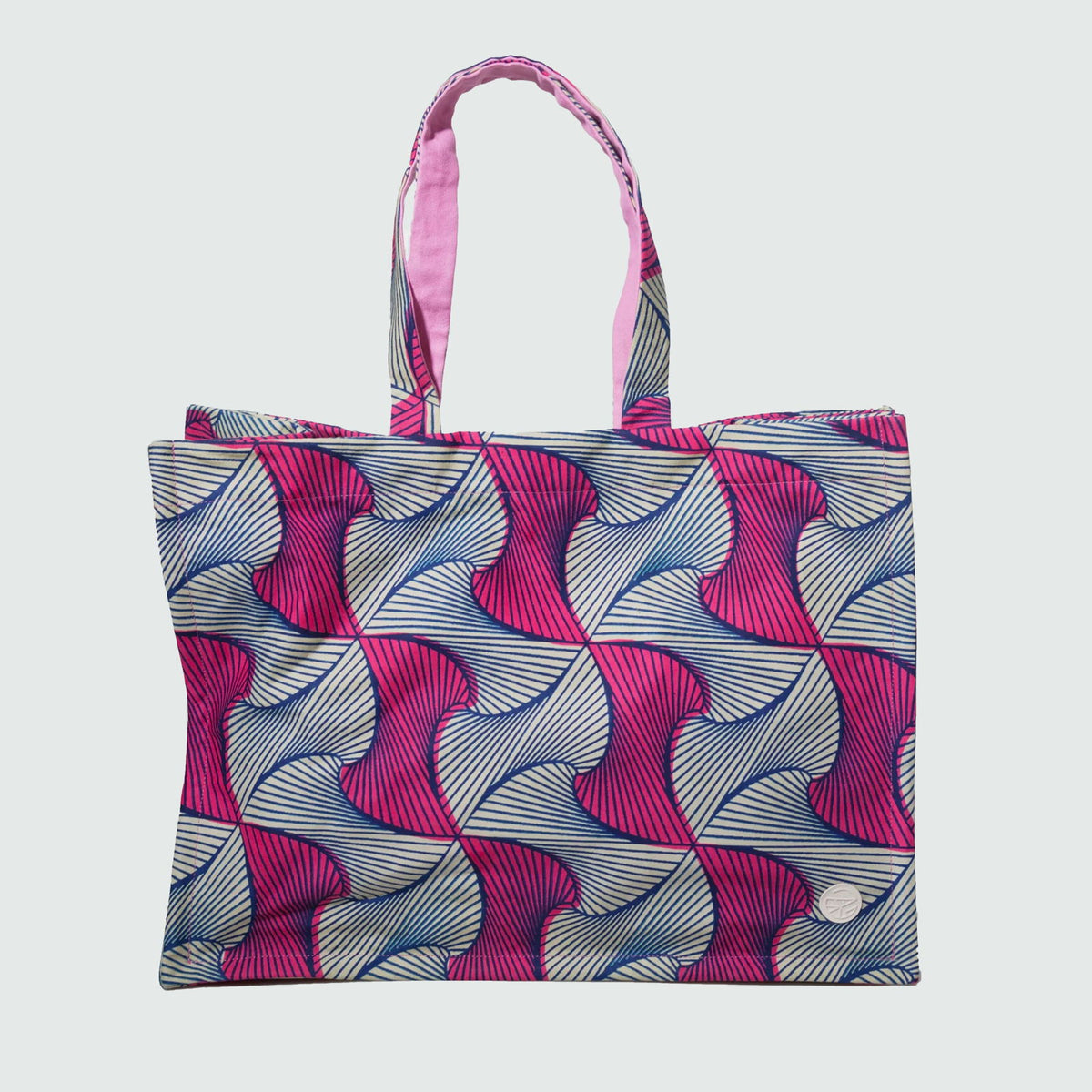 Cabas rose Panafrica