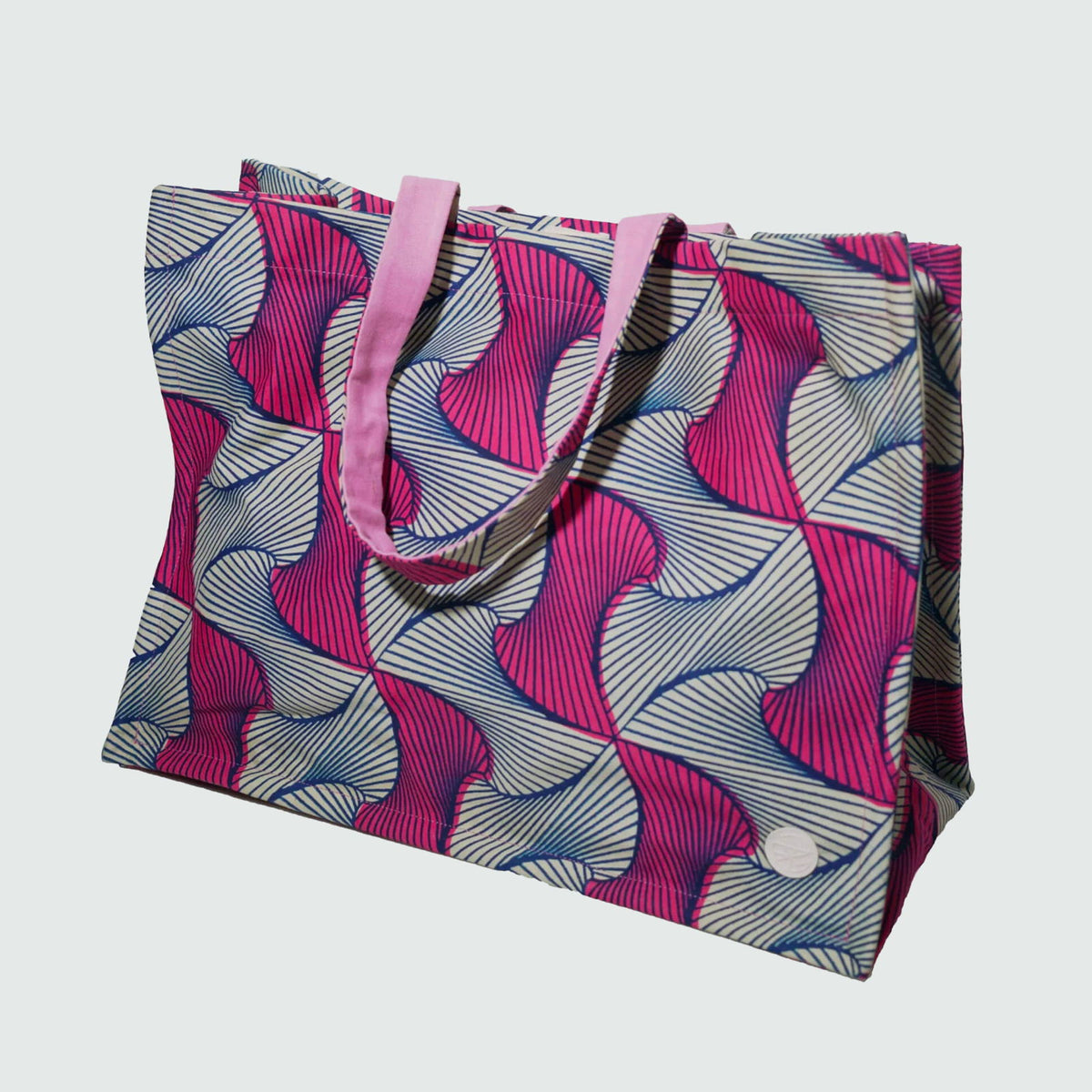Cabas rose Panafrica