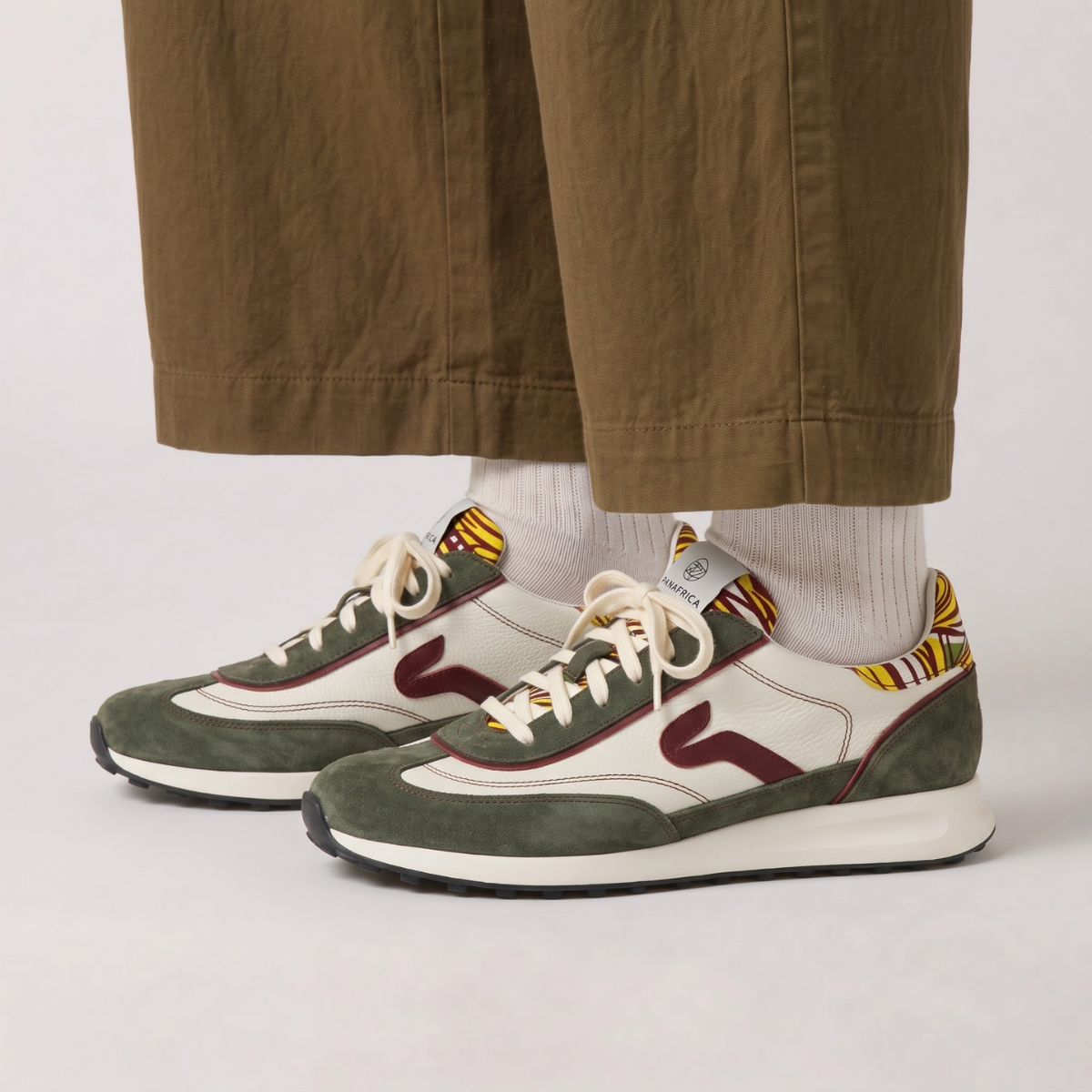 Baskets Sirocco Kaki - Panafrica