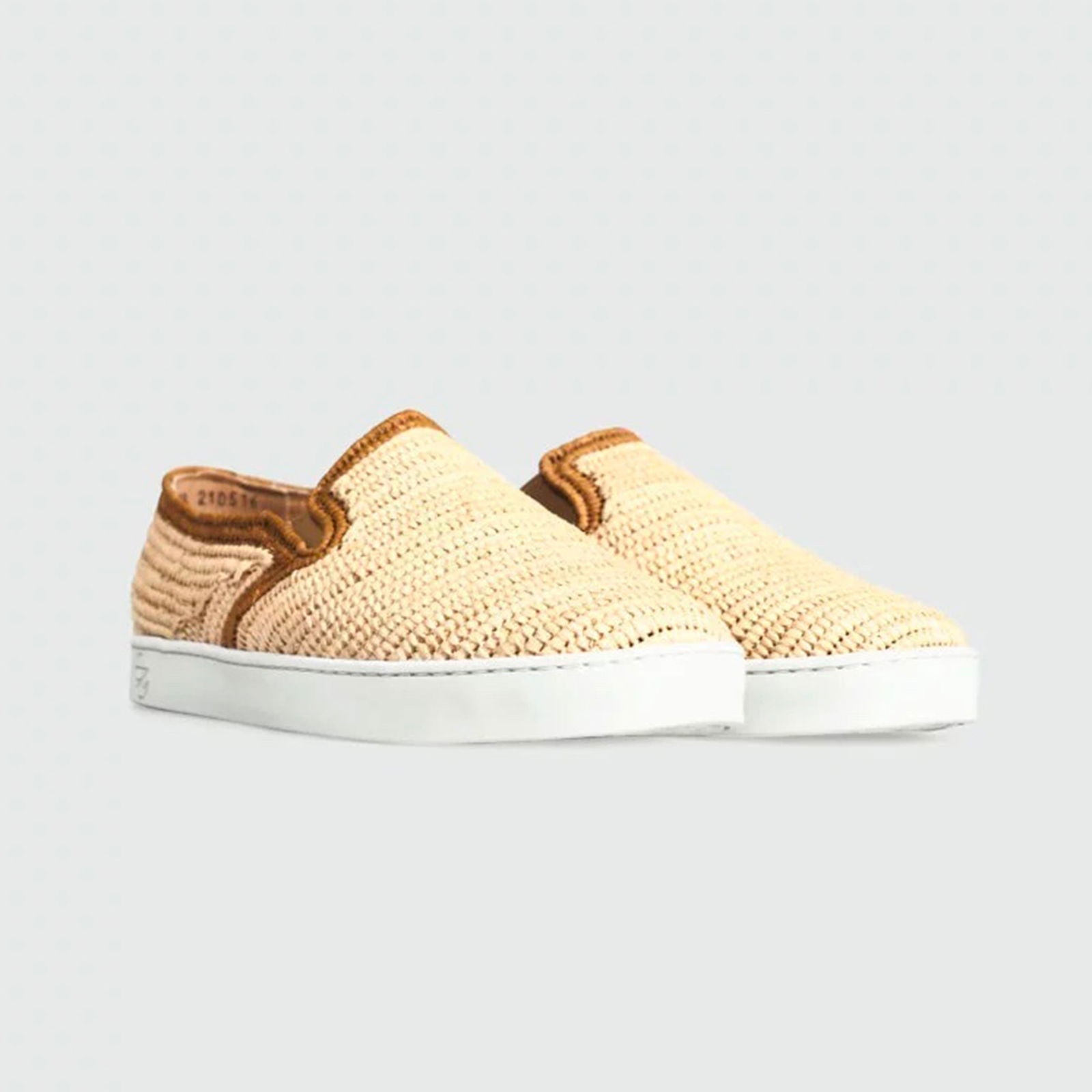 PANAFRICA - Baskets colorées et engagées - Slip-on Raphia